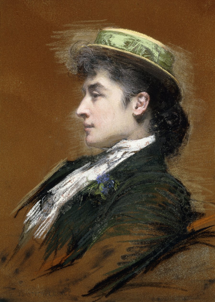 Portret pani Lebegue, autorstwa Jules Bastien Lepage