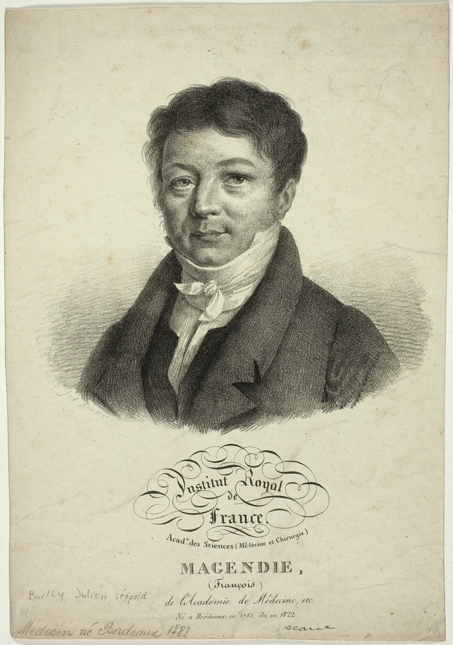 Portret François Magendiego autorstwa Jules Boilly