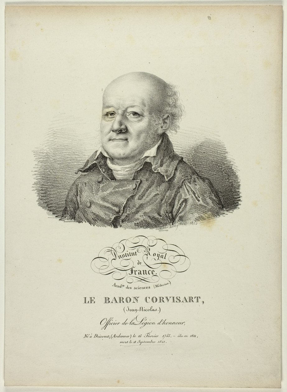 Portret Jeana-Nicolasa, barona Corvisart autorstwa Jules Boilly