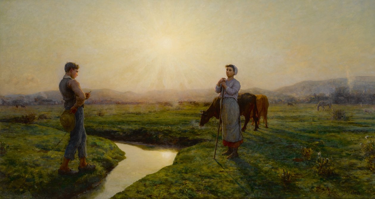 Rano 1883. autorstwa Jules Breton