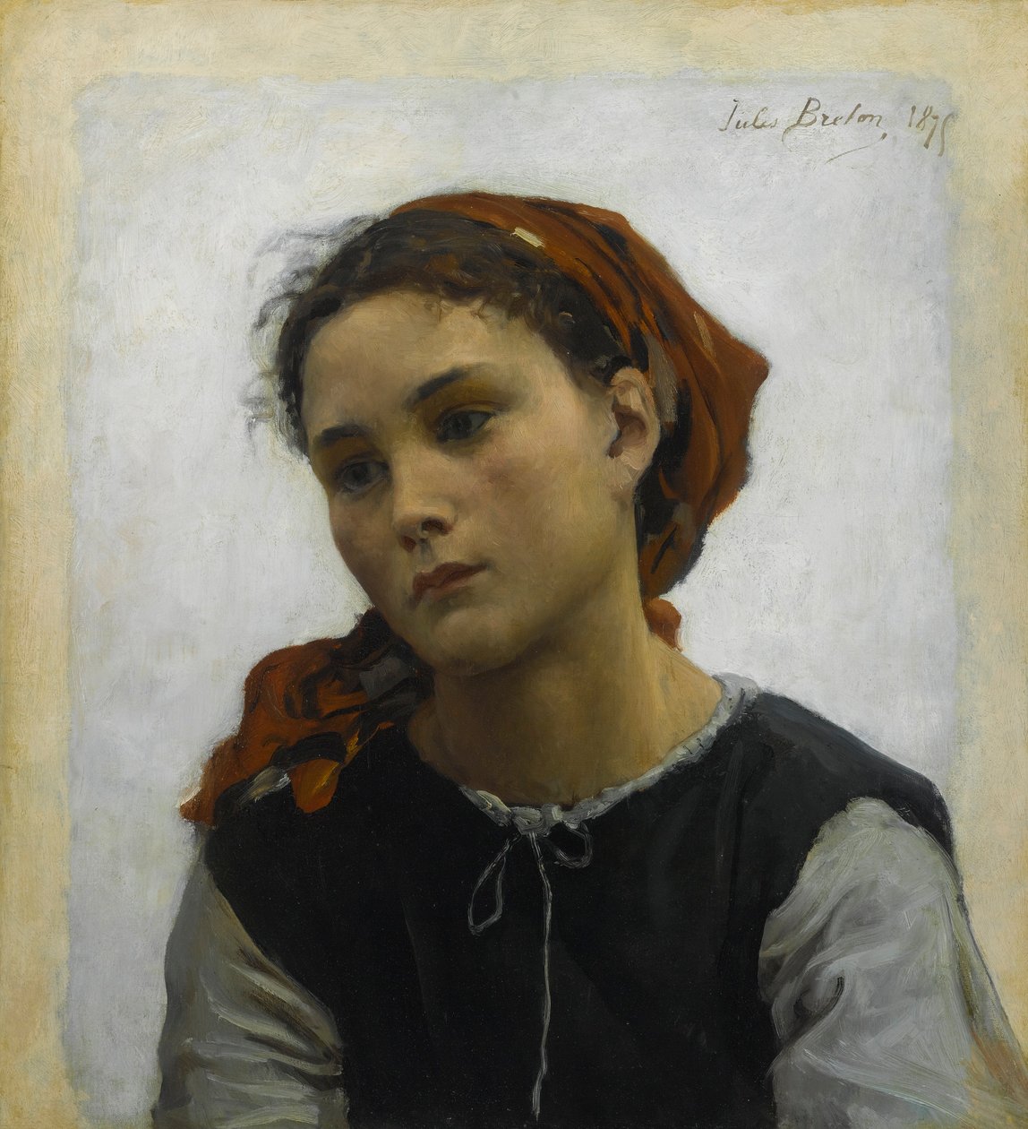 Jules Breton - Niewinny autorstwa Jules Breton
