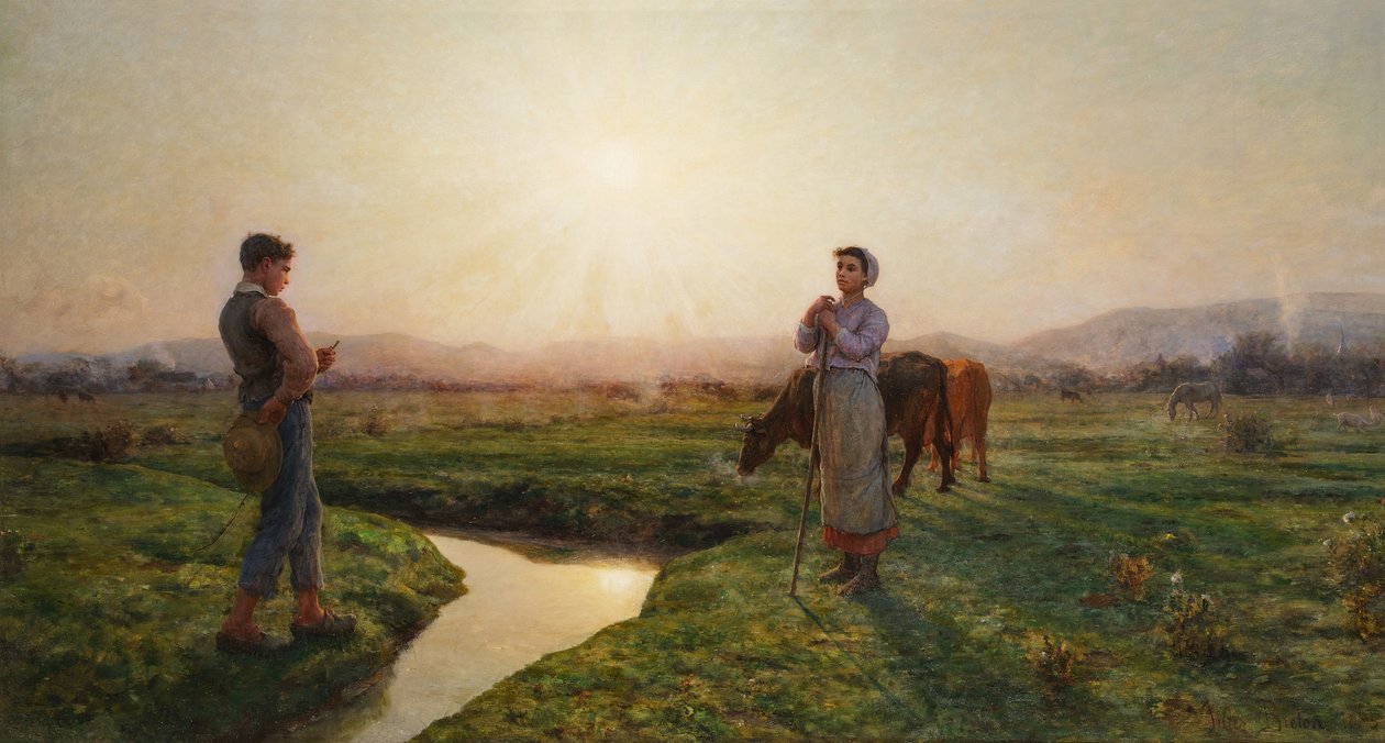 Le Matin autorstwa Jules Breton