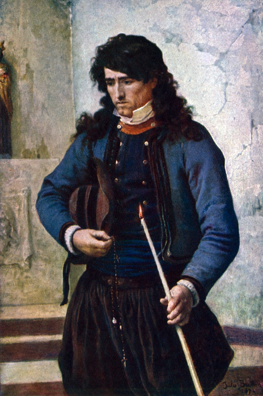 „Komunikant”, 1902-1903 autorstwa Jules Breton