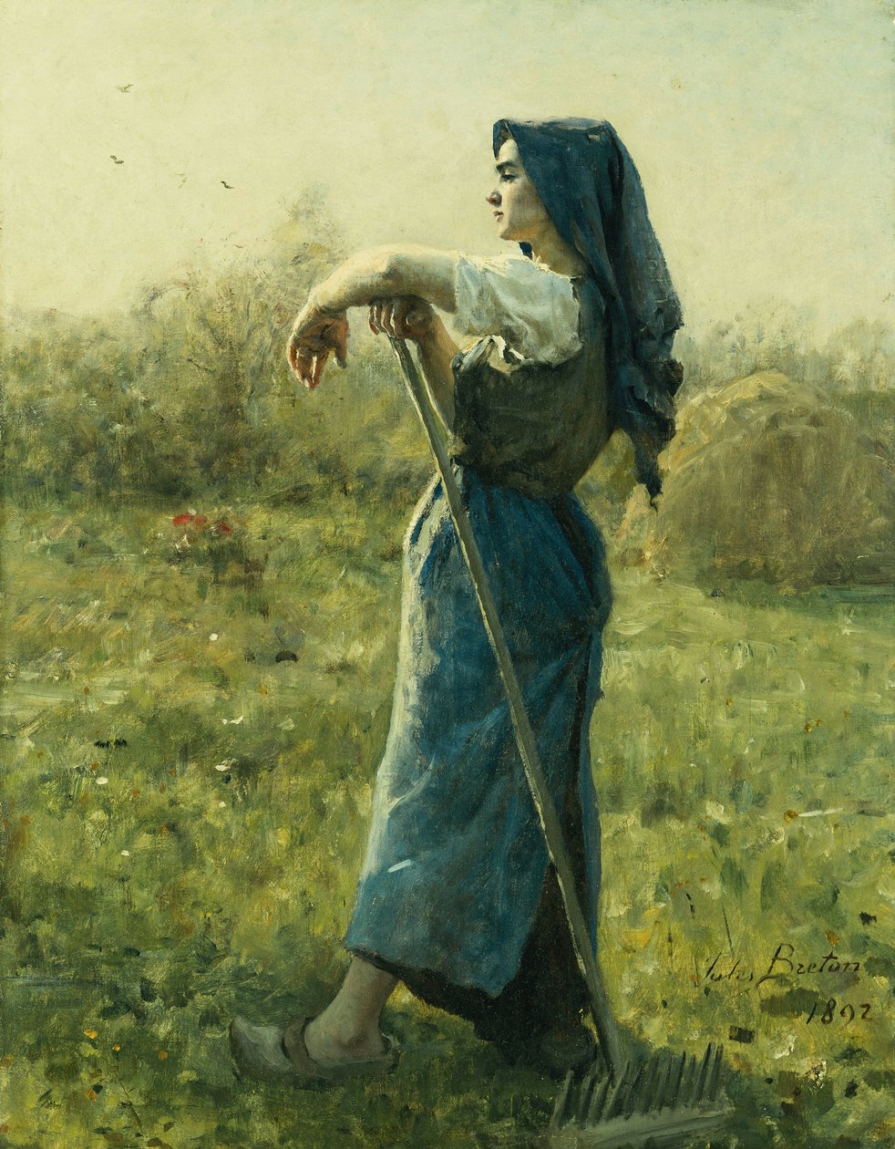 Żniwiarz, 1892 autorstwa Jules Breton