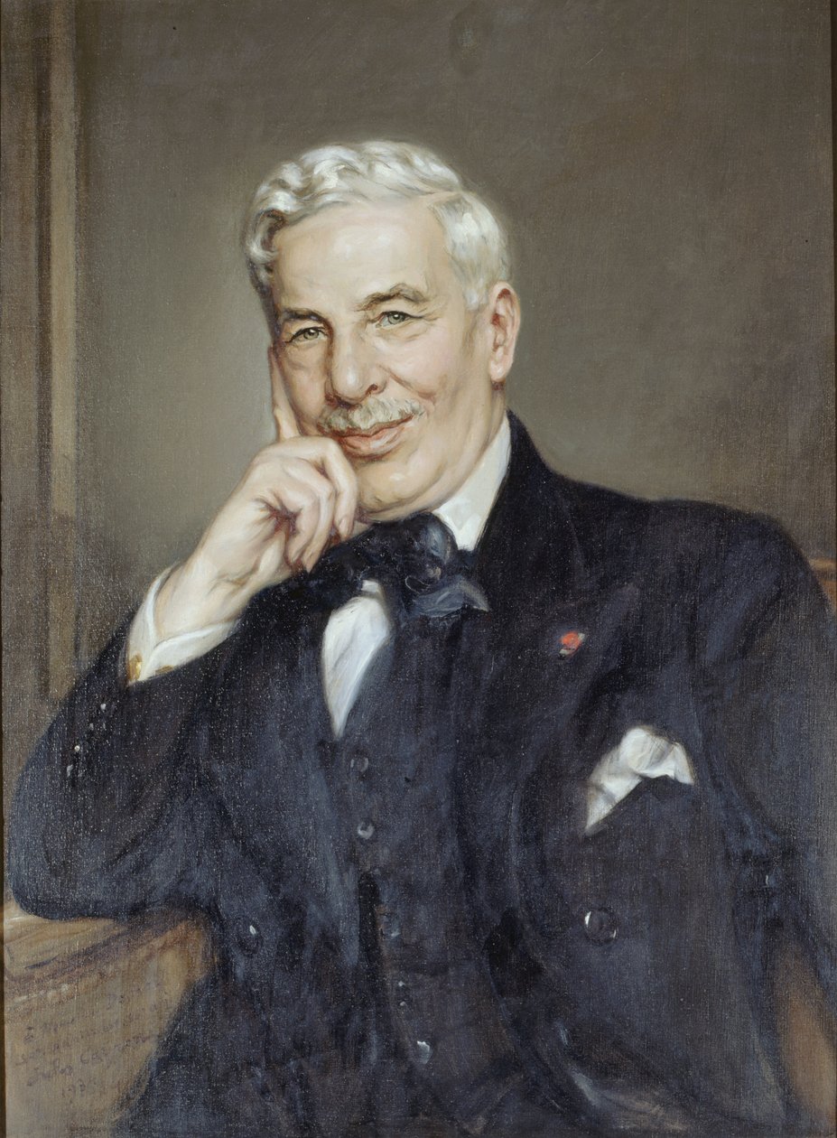 Portret Maurice Donnay 1859-1945, 1934. autorstwa Jules Cayron