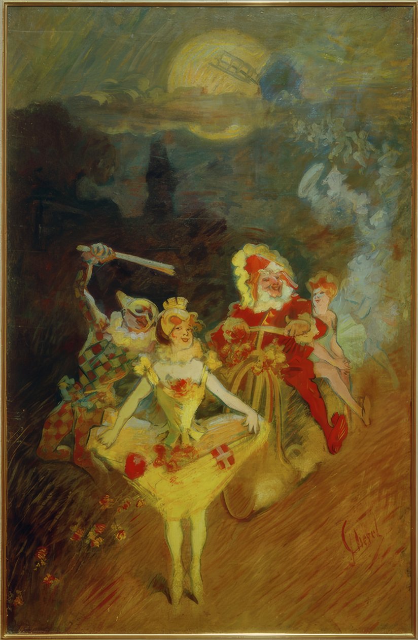Farandole autorstwa Jules Cheret