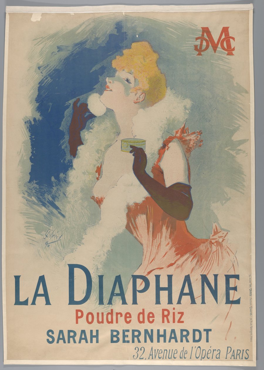 Diafana. Puder ryżowy, 1890 autorstwa Jules Cheret