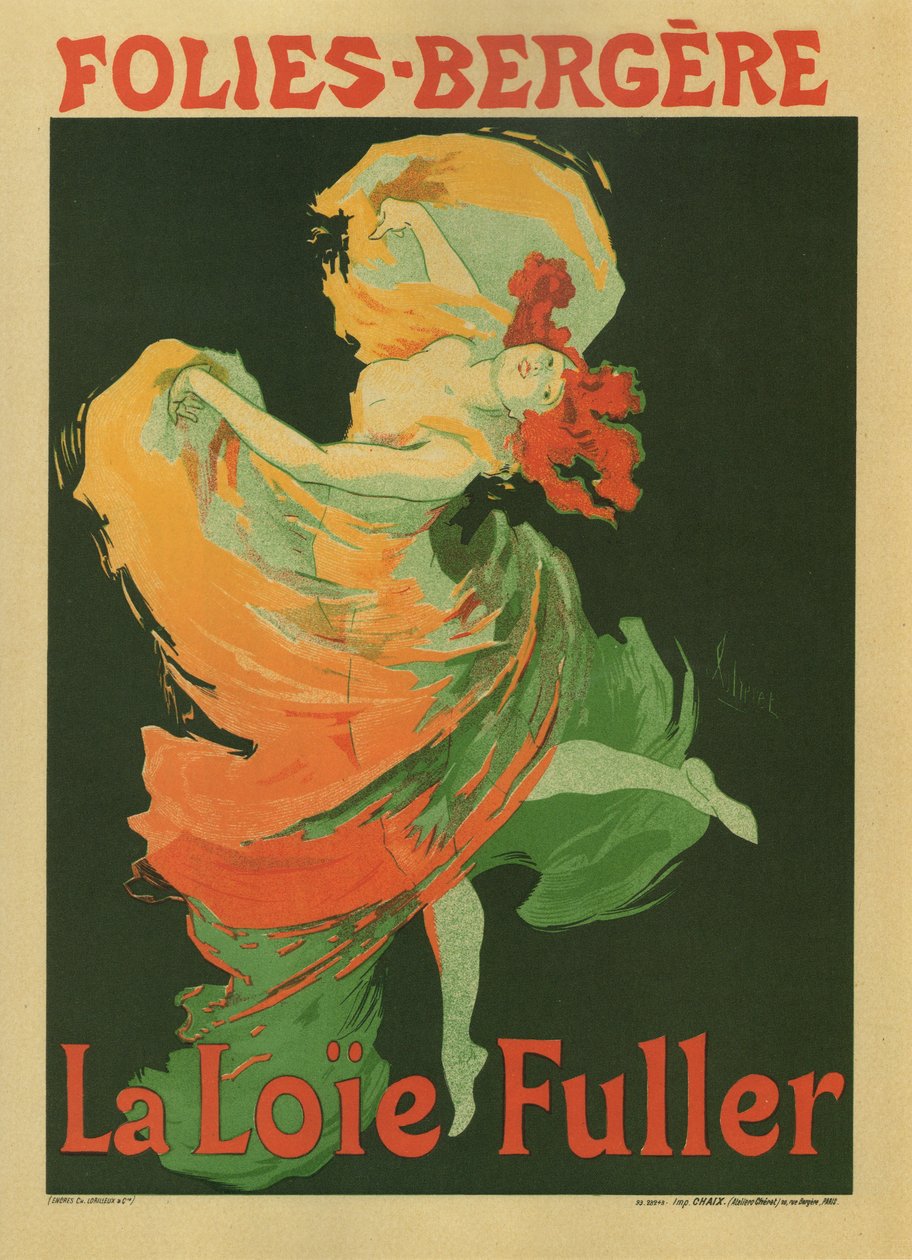 Kancelaria Fuller autorstwa Jules Cheret