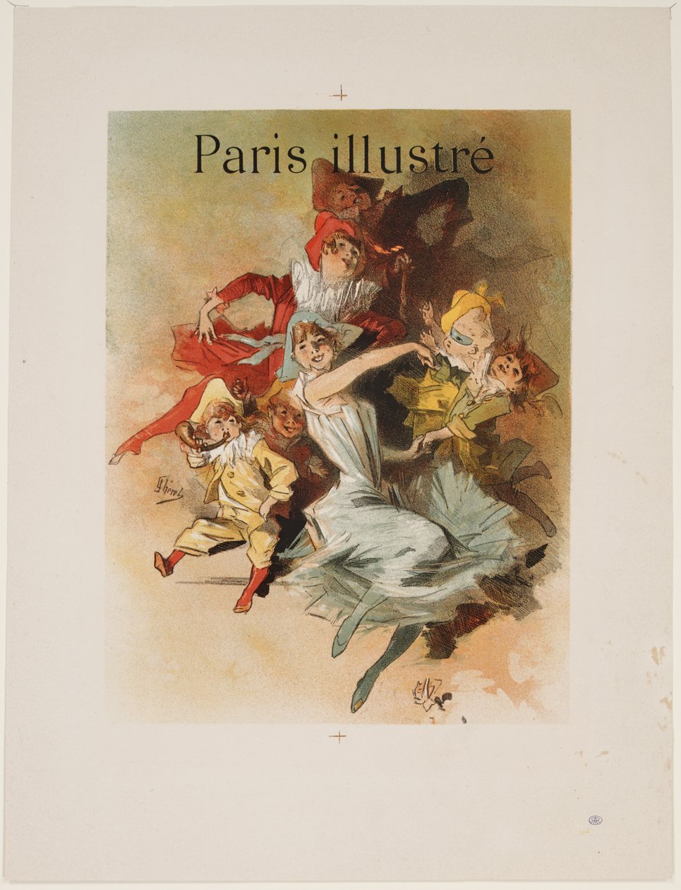 Paris Illustré autorstwa Jules Cheret