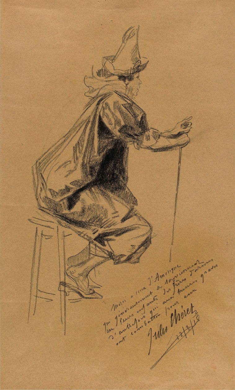 Klaun autorstwa Jules Cheret