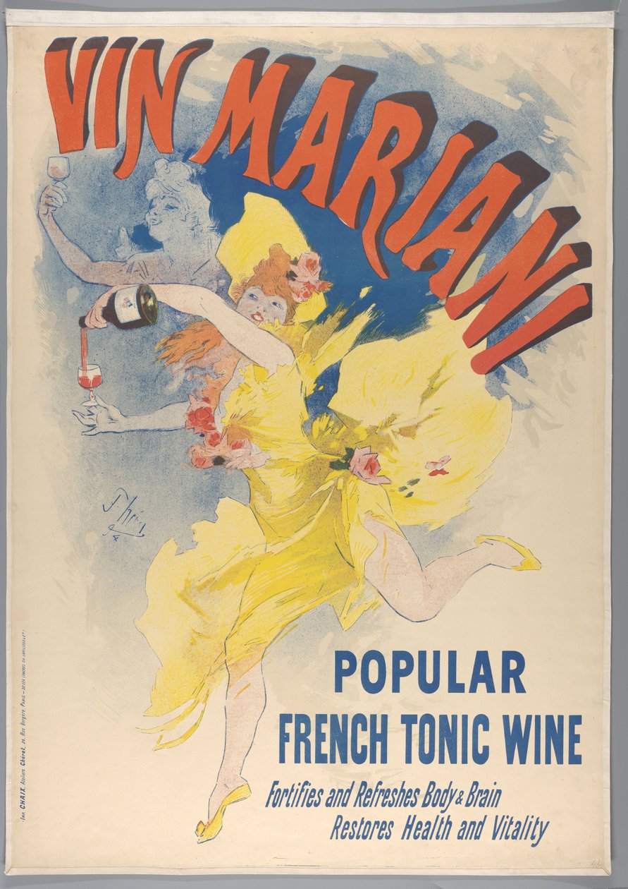 Vin Mariani, 1894 autorstwa Jules Cheret