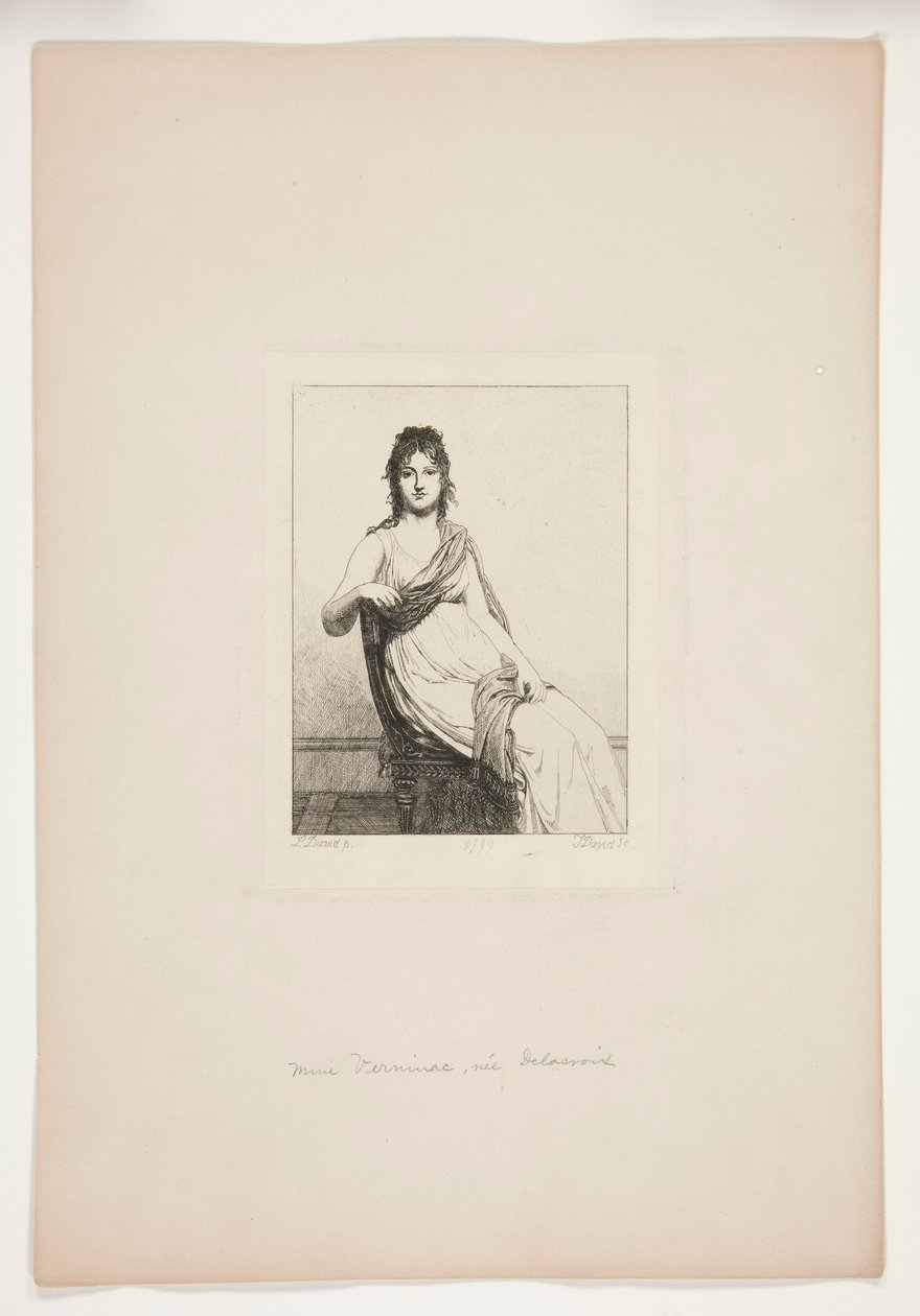 Pani Verninac, n?e Delacroix autorstwa Jules David