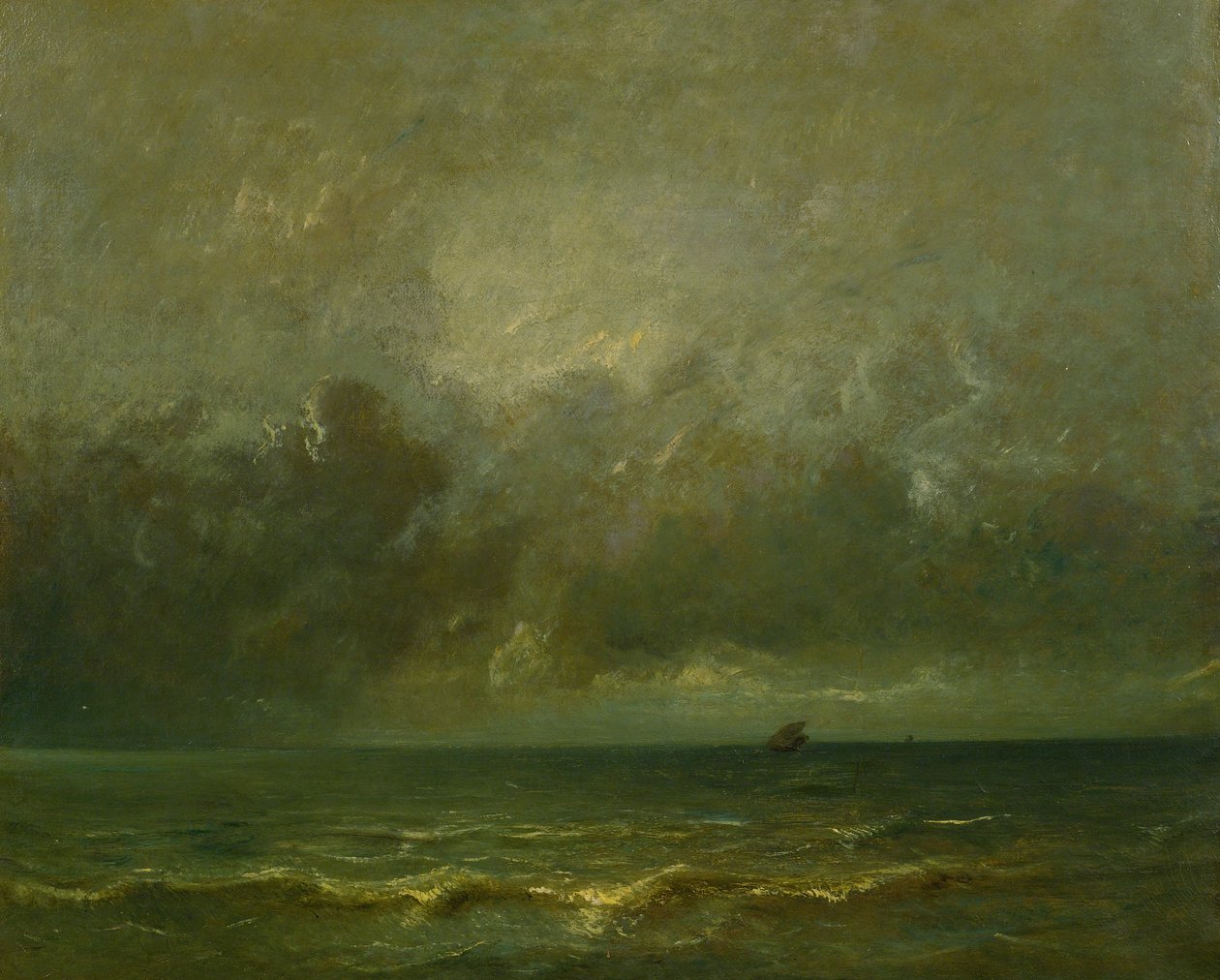 Spokój przed burzą autorstwa Jules Dupré