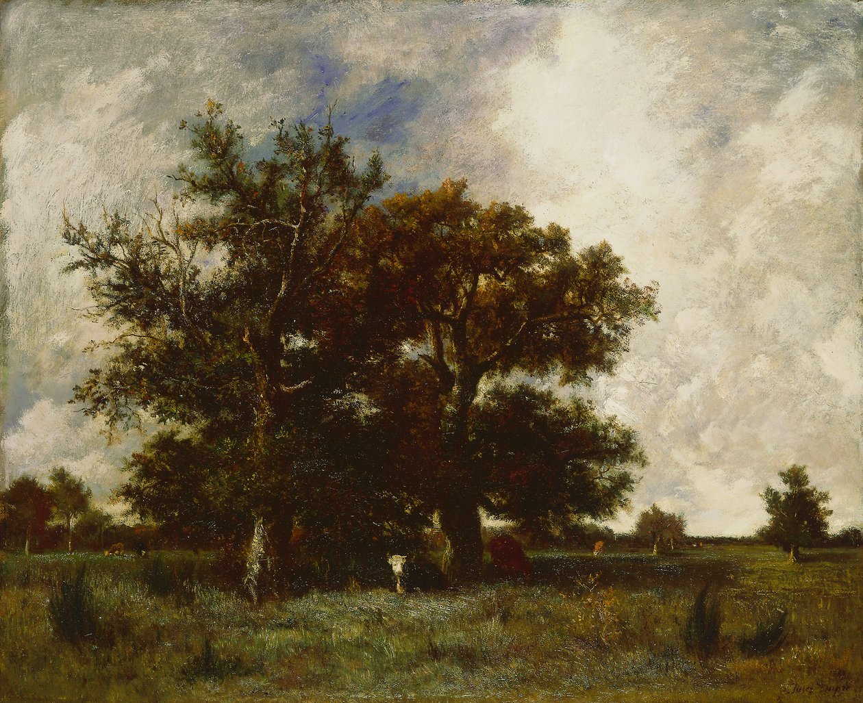 Fontainebleau Oaks autorstwa Jules Dupré