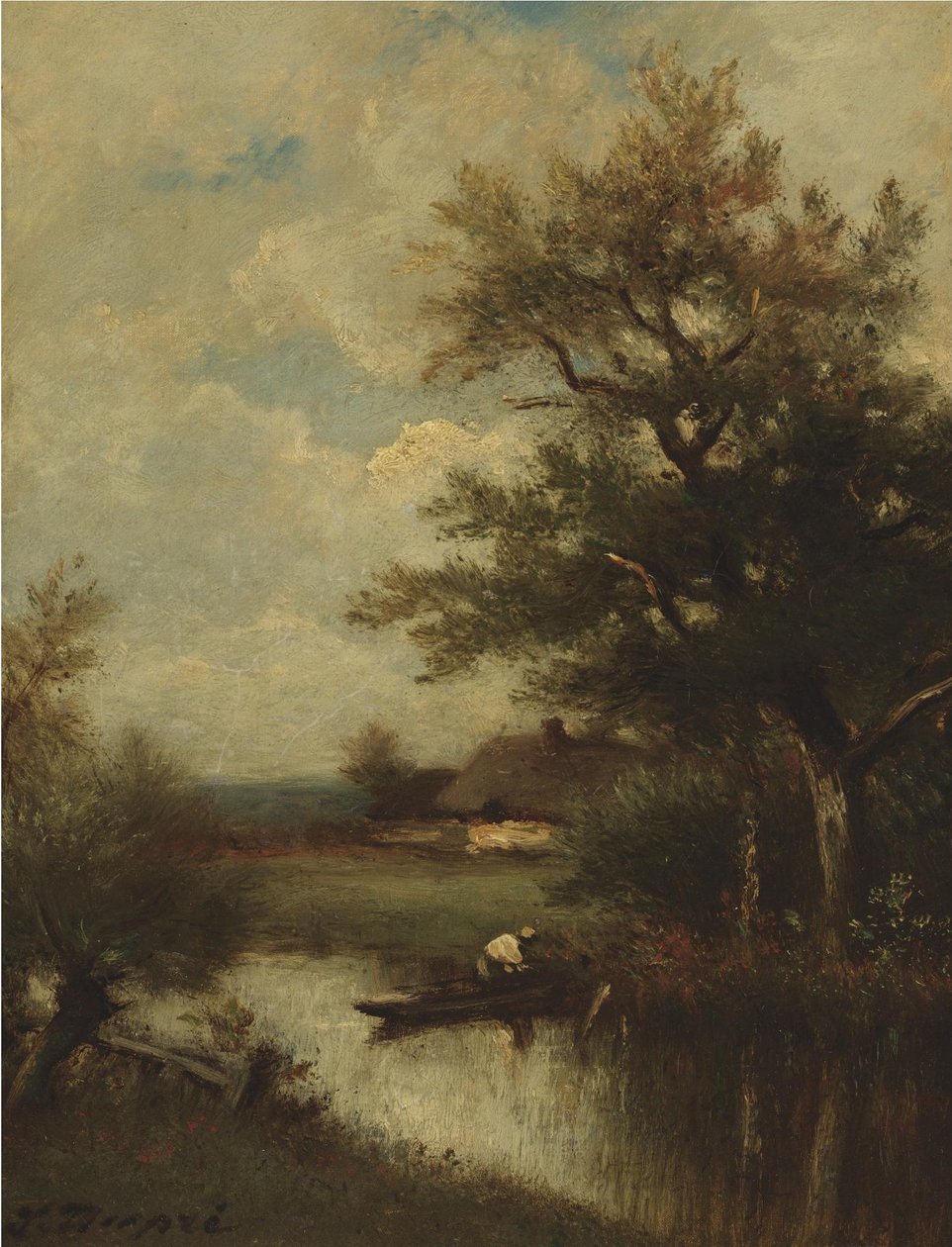 Powrót rybaka autorstwa Jules Dupré
