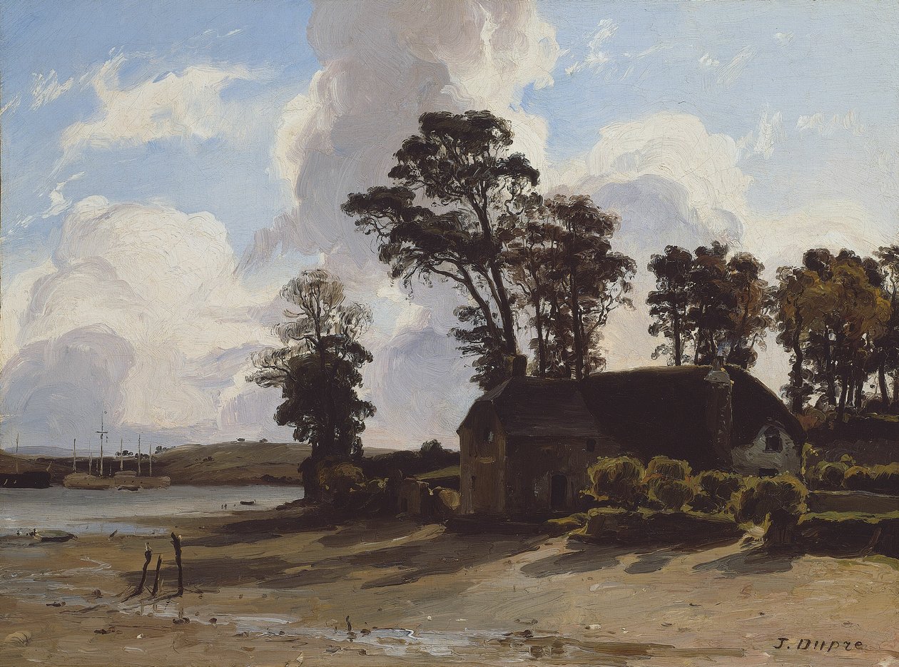 The Estuary Farm autorstwa Jules Dupré