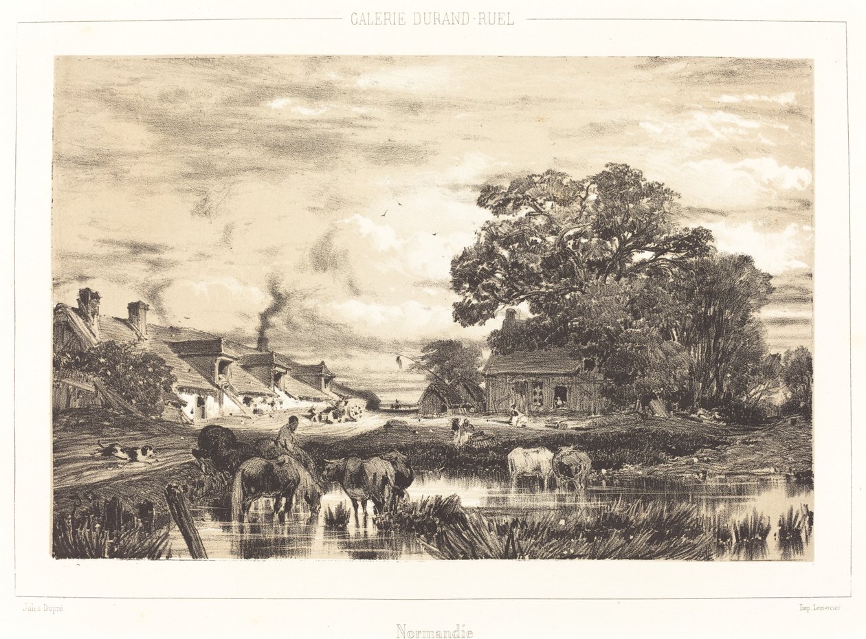 Zobacz w Normandii autorstwa Jules Dupré