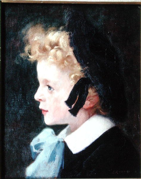 Portret Marcela Renoux, syna malarza autorstwa Jules Ernest Renoux