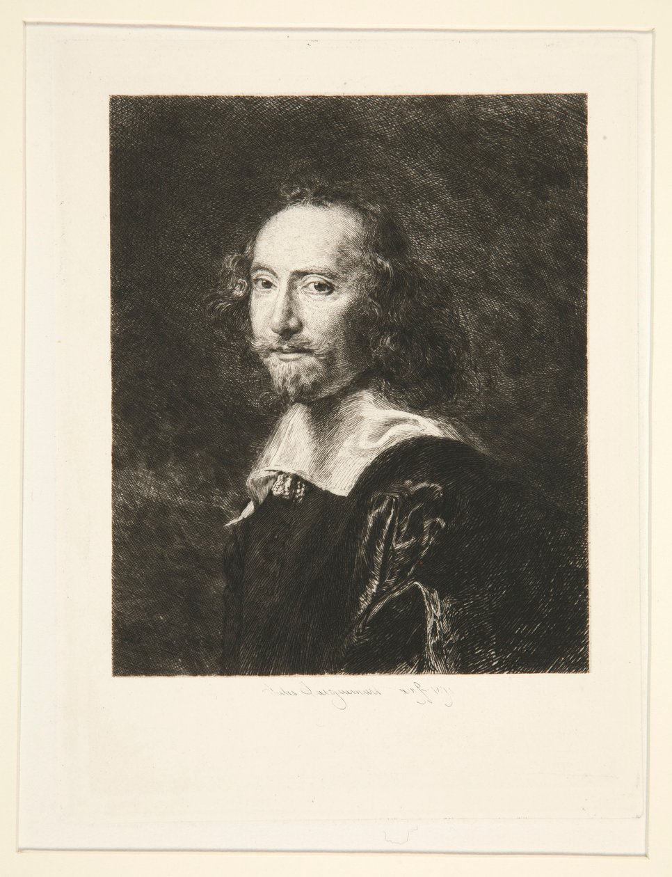 Holenderski dżentelmen autorstwa Jules Ferdinand Jacquemart