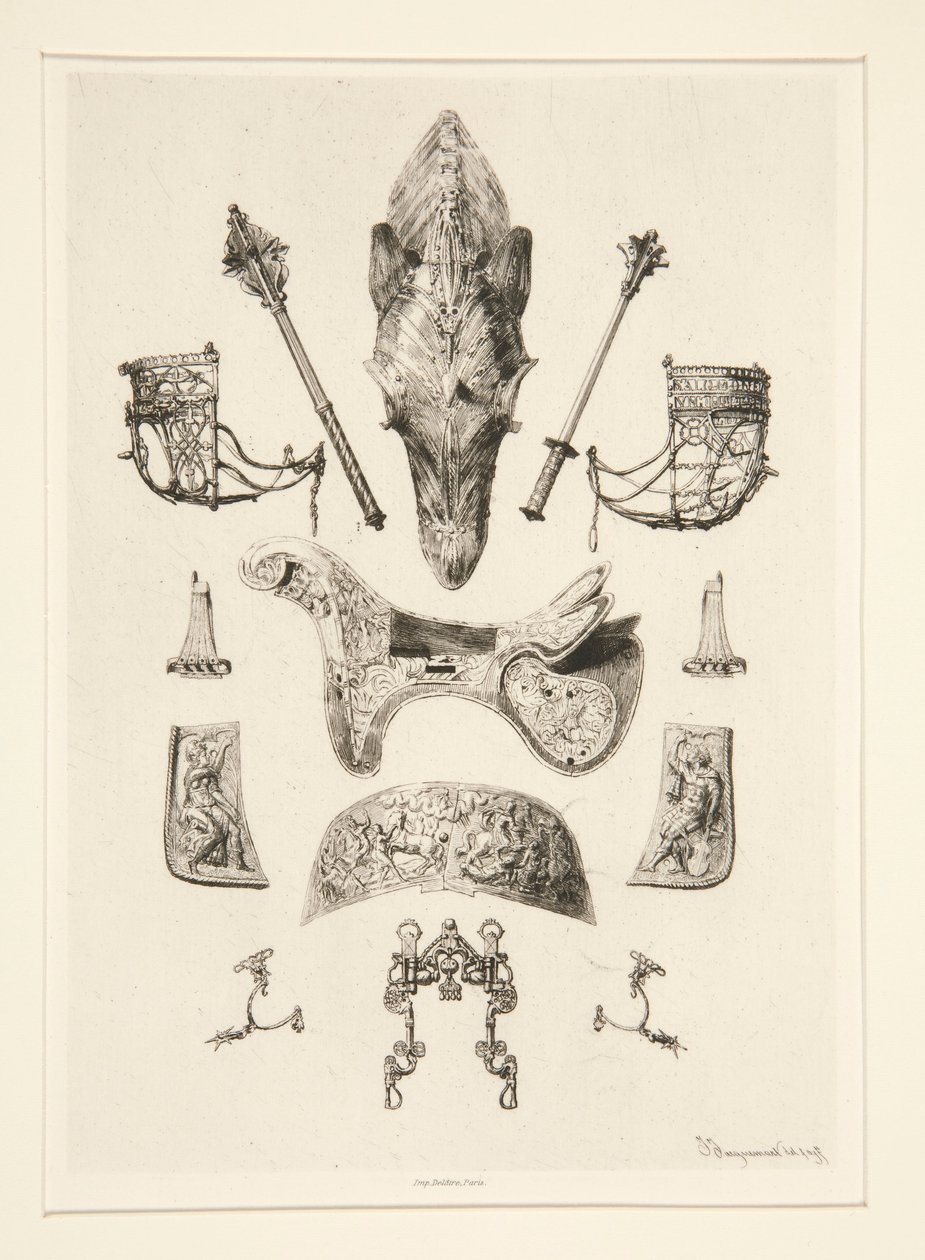 Armes de la Collection de M. de Nieuwerkerke autorstwa Jules Ferdinand Jacquemart