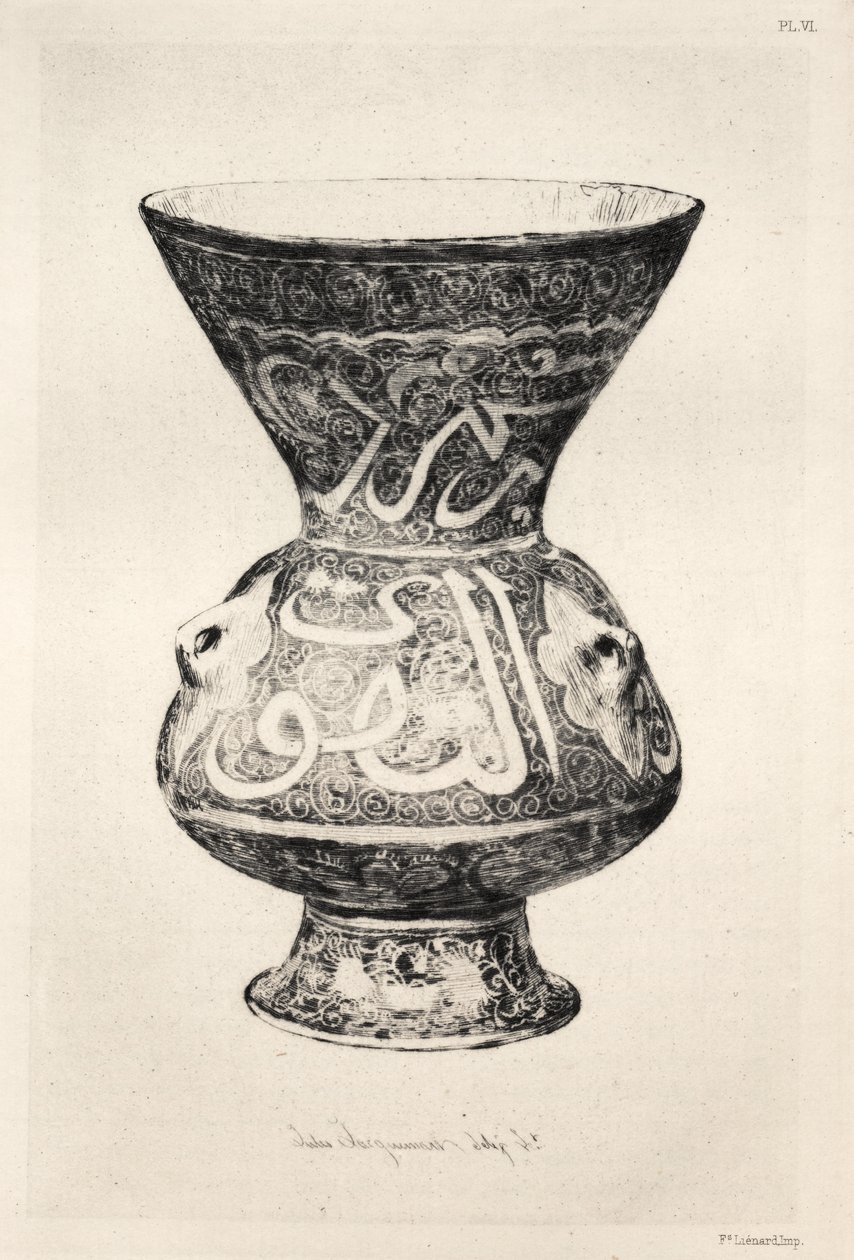 Historia sztuki ceramicznej: opisowe i filozoficzne studium ceramiki... Tablica VII, 1877 autorstwa Jules Ferdinand Jacquemart
