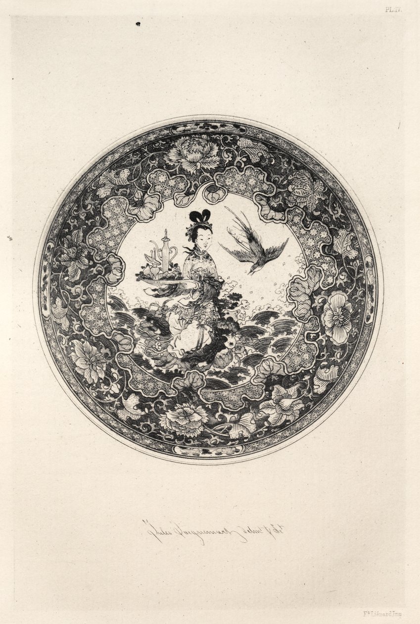 Historia sztuki ceramicznej: opisowe i filozoficzne studium ceramiki... Tablica V, 1877. autorstwa Jules Ferdinand Jacquemart