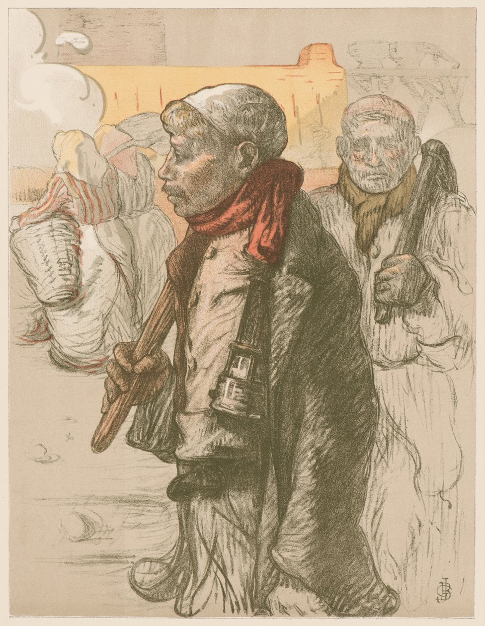 Au Pays Noir W Czarnym Kraju 1898. autorstwa Jules Gustave Besson