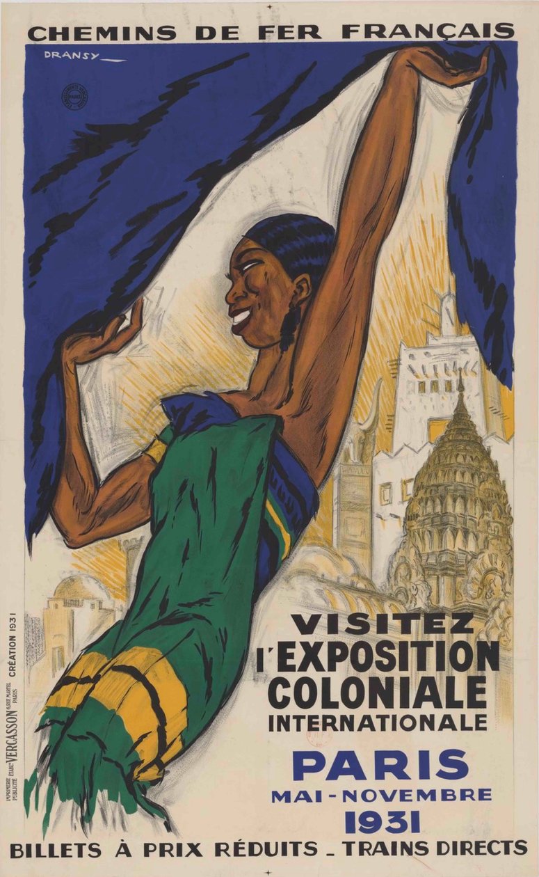 Paryska Wystawa Kolonialna Międzynarodowa Wystawa Kolonialna, 1931. autorstwa Jules Isnard Dransy