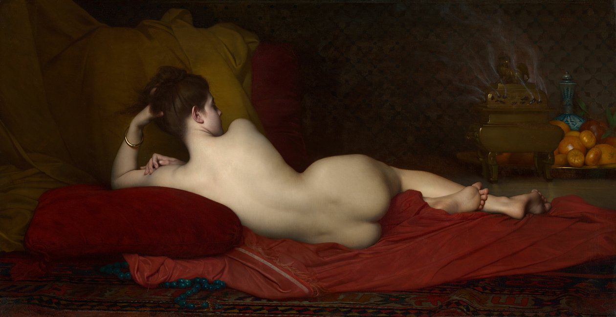 Odaliska autorstwa Jules Joseph Lefebvre