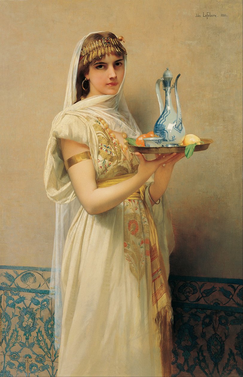 Sługa autorstwa Jules Lefebvre