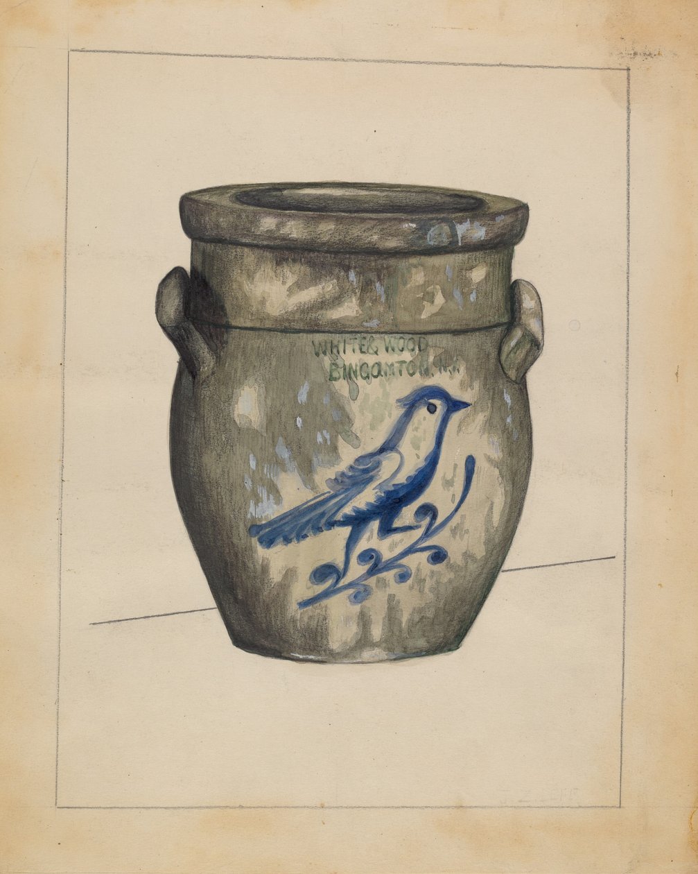 Słoik, ok. 1936. autorstwa Jules Lefevere
