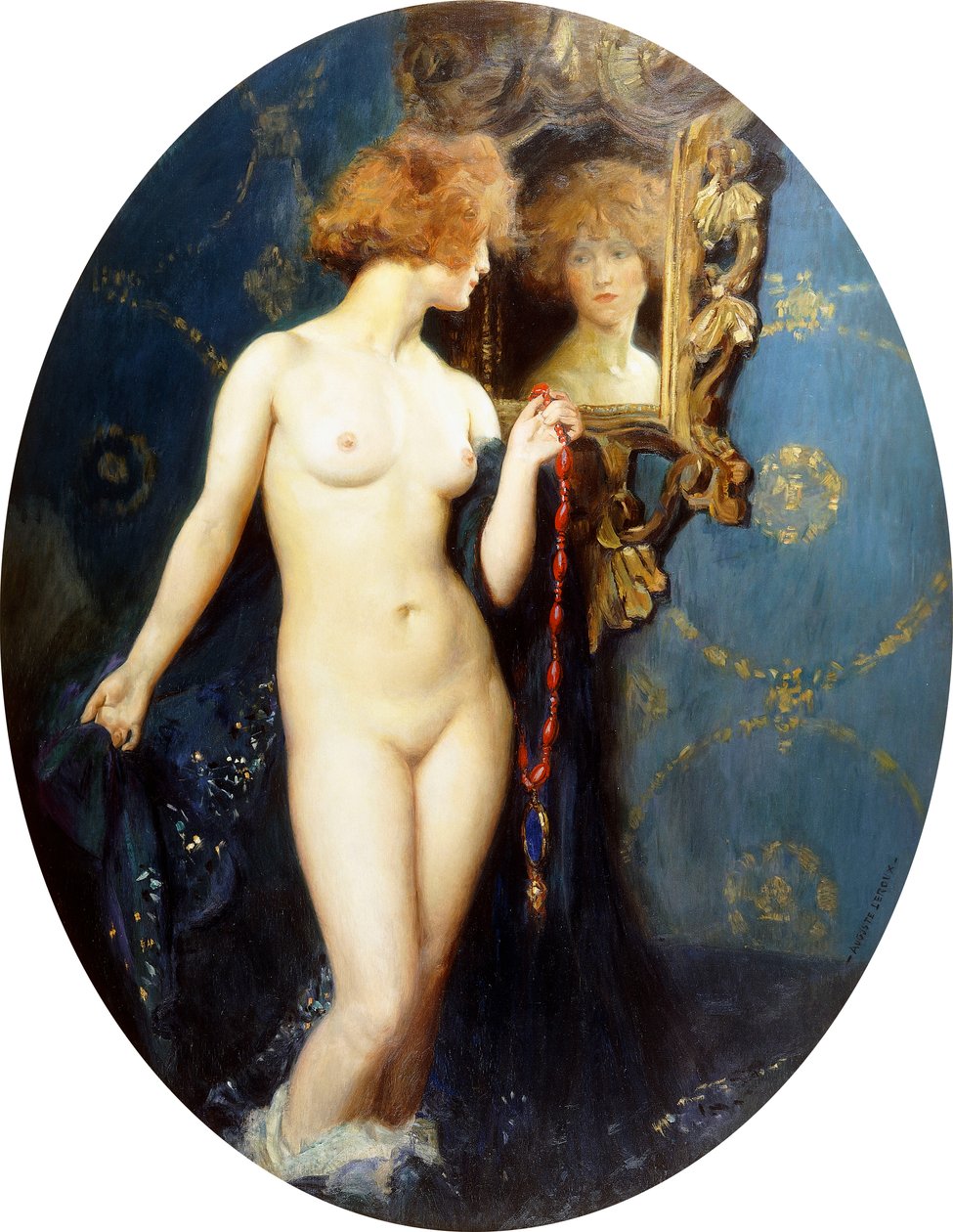 Refleksja autorstwa Jules Marie Auguste Leroux
