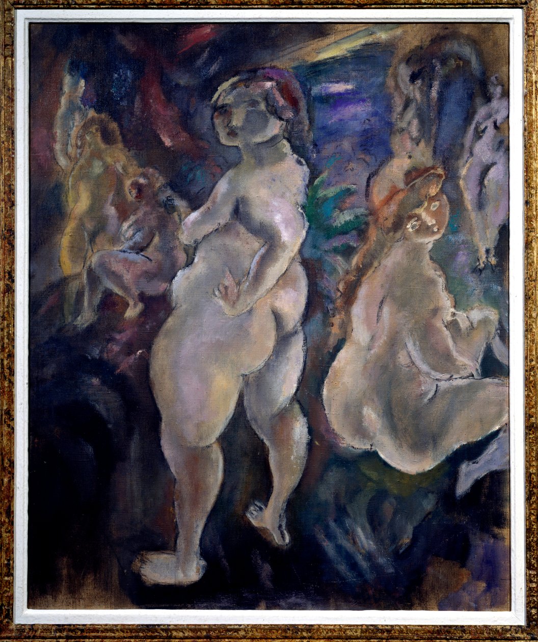 Kompozycja Obraz Julesa Pascina (1885-1930) (ec.amer.) 1923 Grenoble, Muzeum Sztuk Pięknych autorstwa Jules Pascin