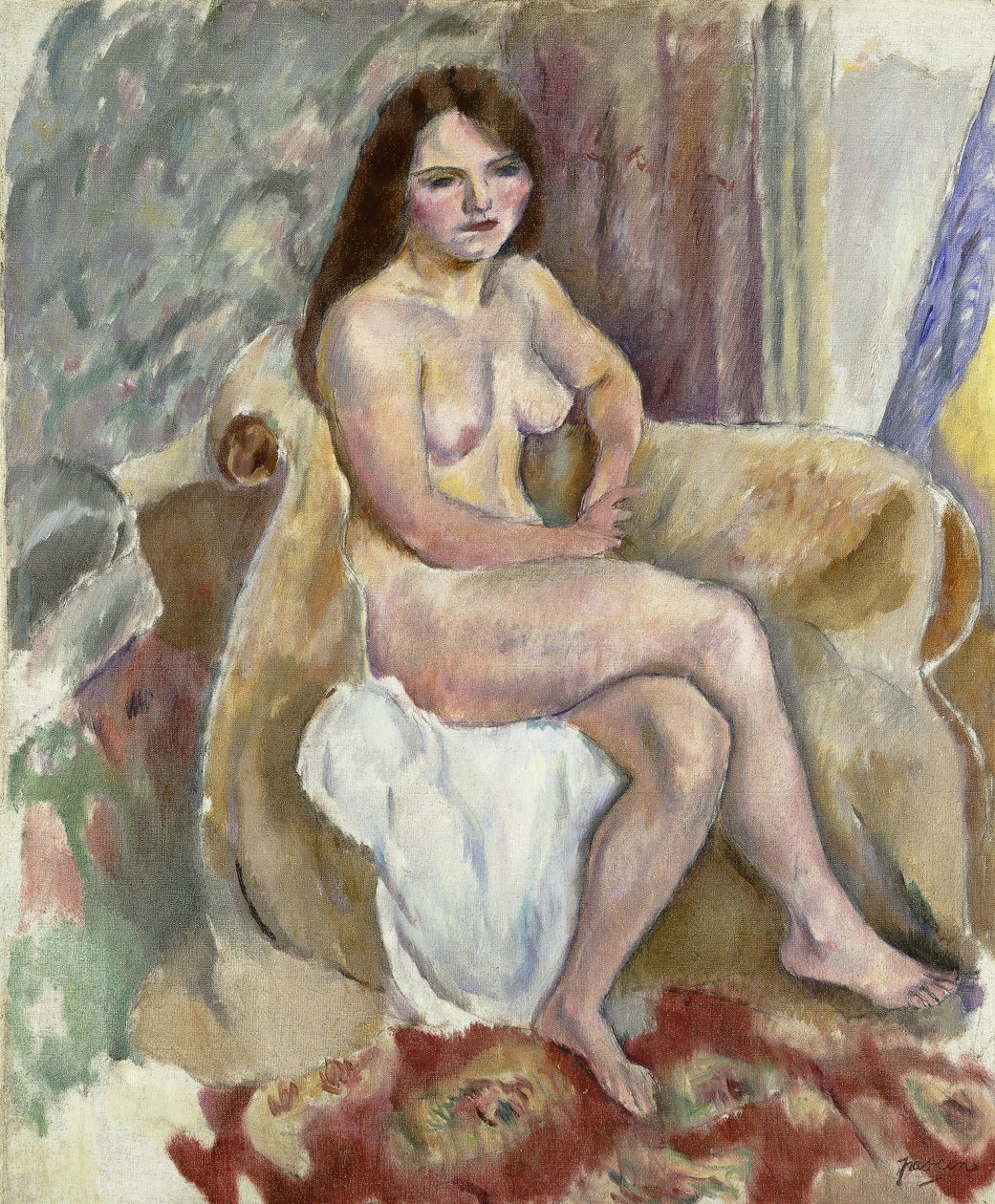 Mały Breton; Mały Breton, 1912 autorstwa Jules Pascin