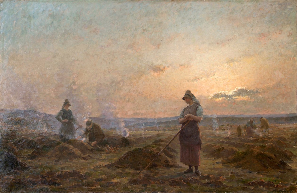 Wieczór w Ardenach autorstwa Jules Raeymaekers