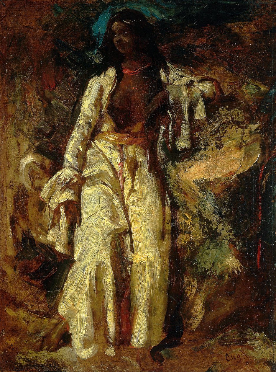 Kobieta nubijska autorstwa Jules Robert Auguste