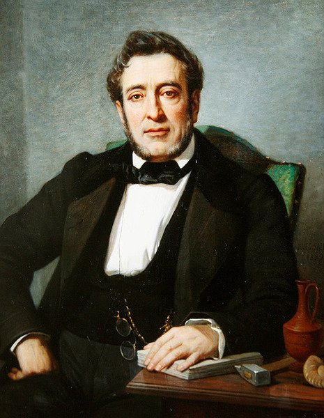 Portret Emiliena Dumasa, 1859 (olej na płótnie) autorstwa Jules Salles Wagner