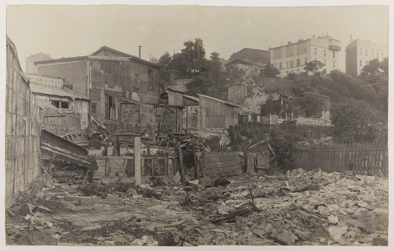Stary Montmartre autorstwa Jules Séeberger