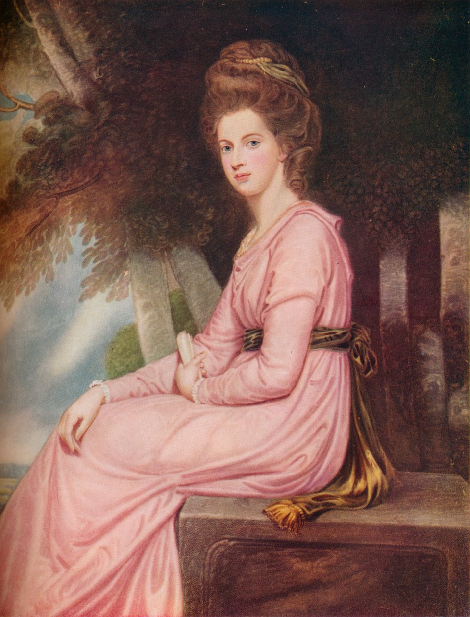 Caroline Hrabina Carisle, XVIII wiek, 1913 autorstwa Jules Simon Payrau