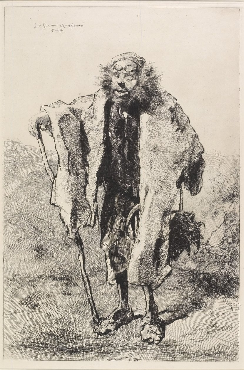 Thomas Vireloque, 1860 autorstwa Jules de Goncourt