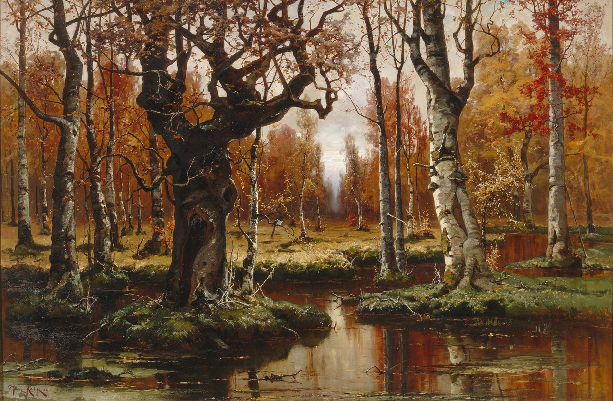 Jesień, 1881 autorstwa Juli Julievich Klever