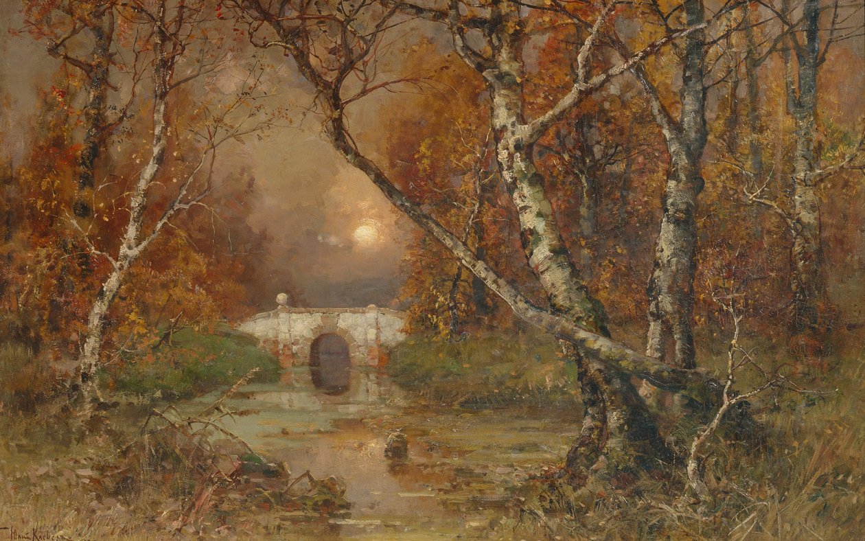 Zaniedbany Park, 1883 autorstwa Juli Julievich Klever