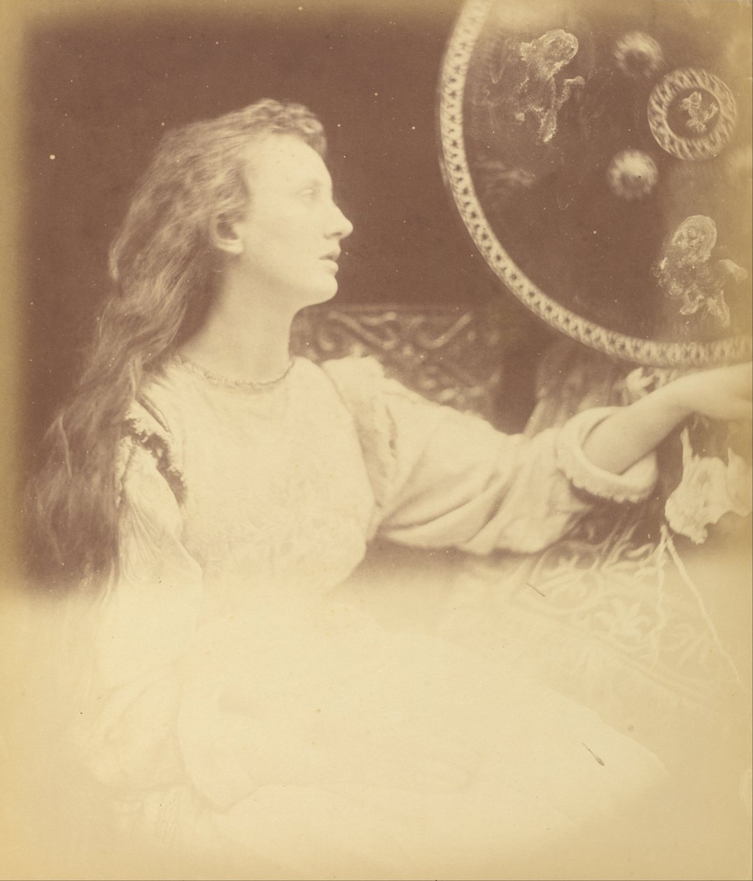 Lilia Elaine autorstwa Julia Margaret Cameron