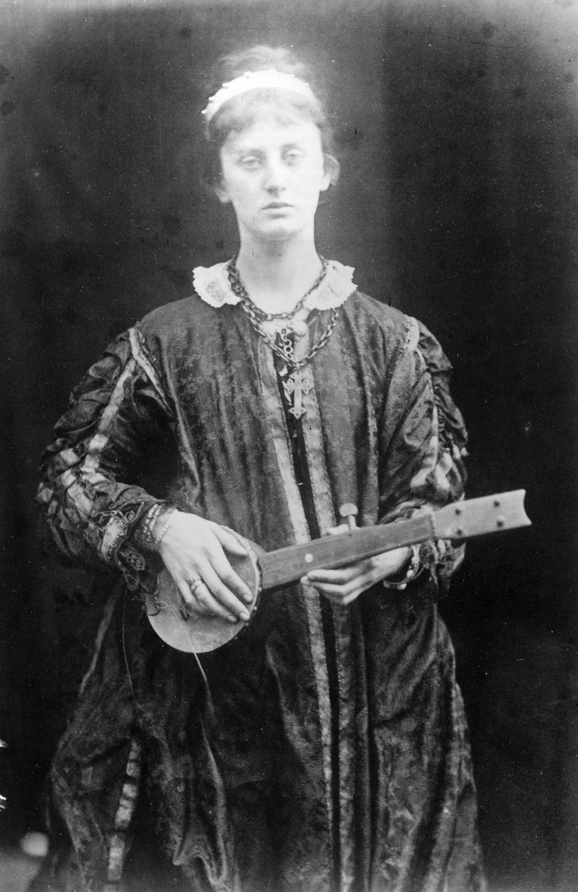 Łzy z głębi jakiejś boskiej rozpaczy, ilustracja do „Księżniczki” Alfreda, Lorda Tennysona, 1875 (druk albumowy) autorstwa Julia Margaret Cameron