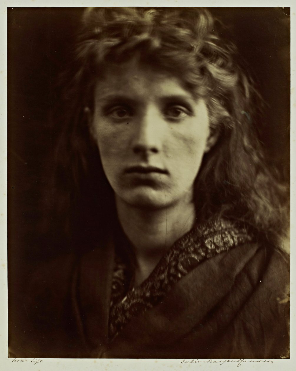Górska nimfa, słodka wolność autorstwa Julia Margaret Cameron
