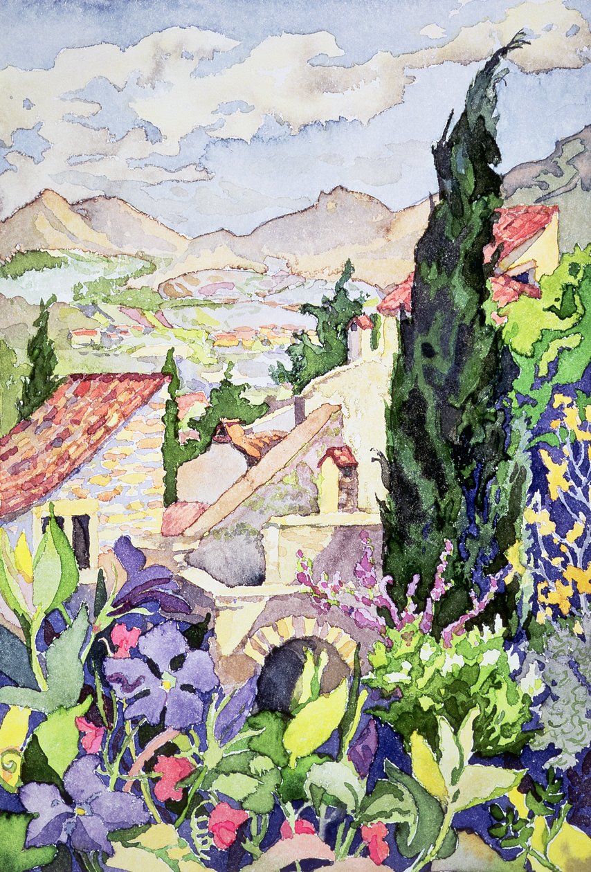 Stare Miasto Vaison autorstwa Julia Gibson