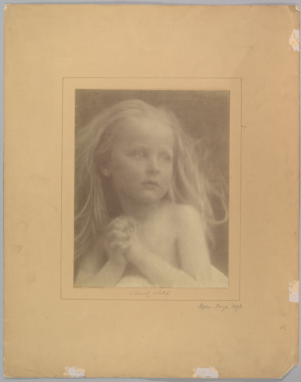 Uroczy szkic autorstwa Julia Margaret Cameron