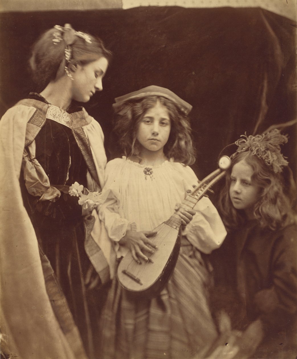 Grupa minstreli autorstwa Julia Margaret Cameron