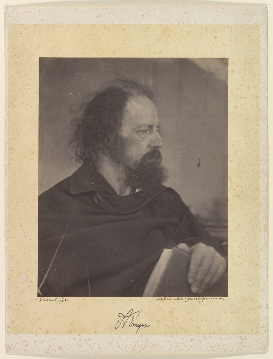 Alfred, lord Tennyson autorstwa Julia Margaret Cameron