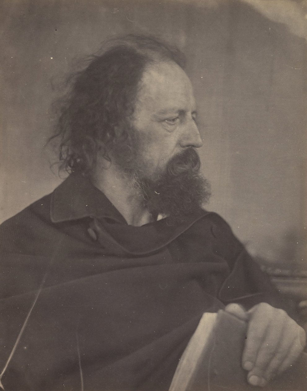 Alfred, Lord Tennyson, 1865. autorstwa Julia Margaret Cameron